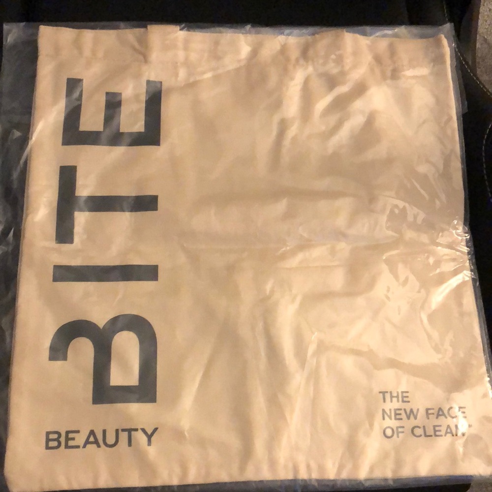 brand new Bite Beauty tote bag